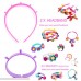 Kids Jewelry Making Kit 300+ PCS Pop Beads Set Educational Arts and Crafts Toys Gifts for Girls Age 4 5 6 7 8 Year Necklace and Bracelet and Ring Creativity DIY Set B07H7SBBW9